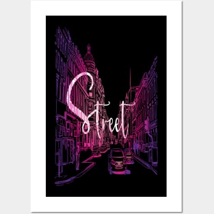 Street Life Posters and Art